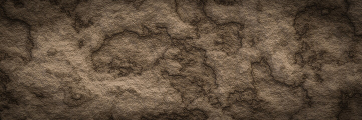 Brown weathered rock surface texture.