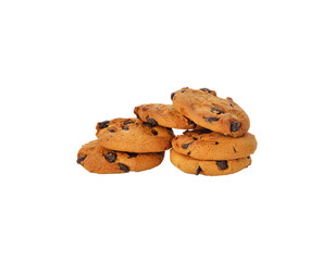 Chocolate chip cookie transparent png