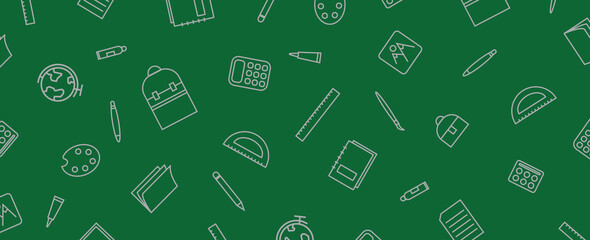 school tools texture 