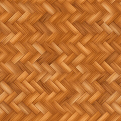 Wooden parquet floor repeat pattern