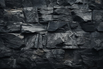 Black stone texture. Black stone background. Black stone texture. Black stone background.