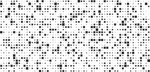 Halftone Texture. Halftone dot pattern background texture overlay grunge distress linear vector. Grunge halftone background with dots. - obrazy, fototapety, plakaty