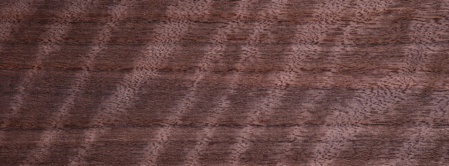 Closeup texture of wooden flooring made of Australian Walnut