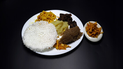 Navratri Upwas Thali, Fasting Recipes  or Indian food platter