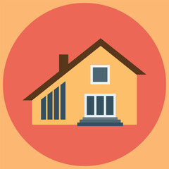 Buildings icon vector set. Bank, school, courthouse, university, library. Architecture concept. Can be used for topics like office, city, real estate