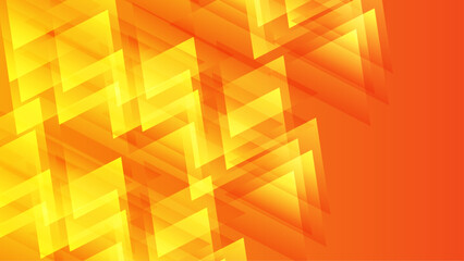 Abstract yellow to orange gradient background colours with dynamic effect. Vector illustration.