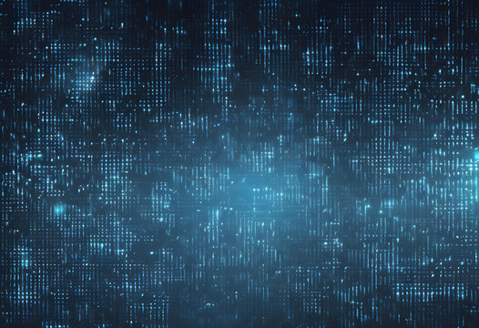 Binary Code. Digital. Computer Screen. Blue. Data. Technology. Information. Coding. Programming. Computer Background. Binary Digits. Tech Wallpaper. Digital Display. Code. AI Generated.