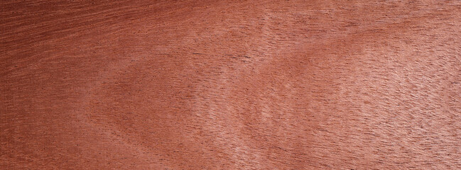 Closeup texture of wooden flooring made of Mahogany