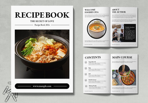 Learn how to write, create & make a recipe book in 2024