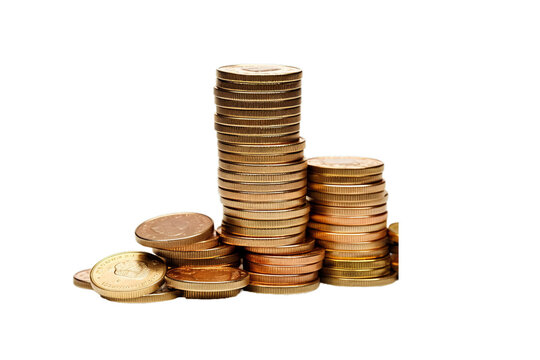 stack of coins. Bussines Concept. Money.