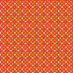 Abstract geometric pattern with lines and rhombuses. Oriental geometric traditional style. Pattern colorful on field color theme.