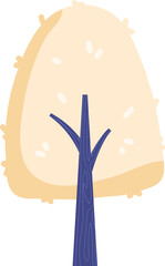 Obraz premium Colorful Tree Element