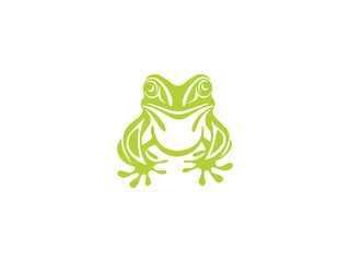 Premium frog logo vector, vector and illustration,