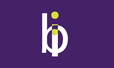 BI Initial letter logo design