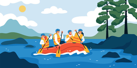 Water Sport Concept © Macrovector