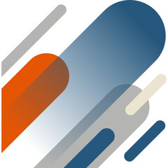 Modern Geometric Rounded Corner