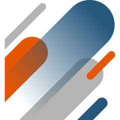 Modern Geometric Rounded Corner