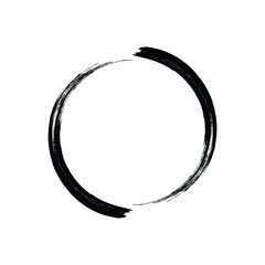 Hand Drawn Circle Shape Abstract rounded shape