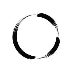 Hand Drawn Circle Shape Abstract rounded shape