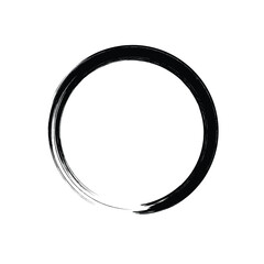 Hand Drawn Circle Shape Abstract rounded shape