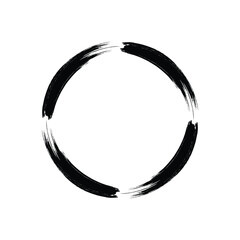 Hand Drawn Circle Shape Abstract rounded shape
