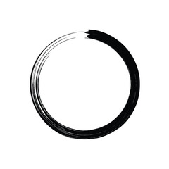 Hand Drawn Circle Shape Abstract rounded shape