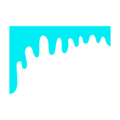 Dripping Liquid fluid flow melt vector
