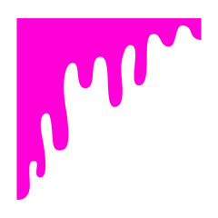 Dripping Liquid fluid flow melt vector