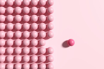 Teamwork, leadership and standing out from the crowd.