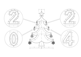 Christmas tree 2024 - Blueprint
