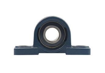 Obraz premium Ball bearings used in industry isolated on white background.