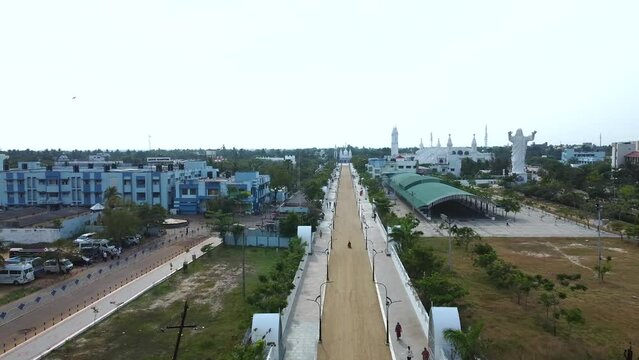  Velankanni Church South India, Tamil Nadu. or Our Lady of Vailankanni. Blessed Virgin Mary This Catholic Church is situated on coast of Nagapattinam