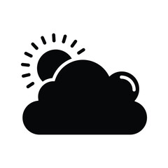 Weather line icon. Web symbol for web and apps. Sign design in outline style. Weather stroke object.