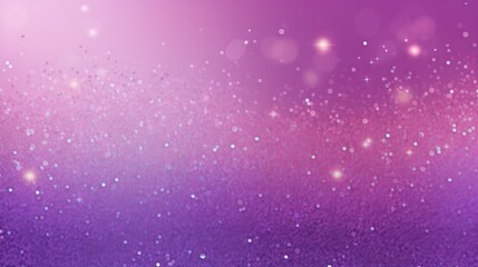 Obraz premium Sparkling purple and violet glitter on pink background. Vector illustration of elegant abstract design with brilliant shimmer effect.