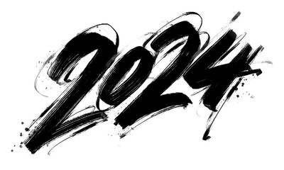 2024 Grungy Dynamic Hand Lettering