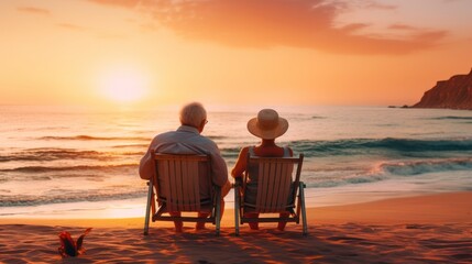 Happy seniors is having fun with travelling and joyful activity on holiday, happy retirement concept.