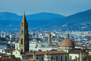 View of Florence, Tuscany, Italy 