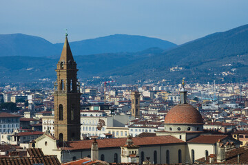 Fototapeta na wymiar View of Florence, Tuscany, Italy 