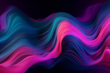 An abstract background with dynamic and flowing wavy lines