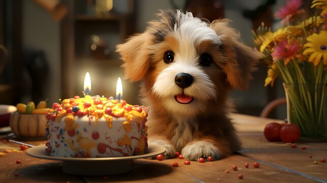 Happy birthday dog