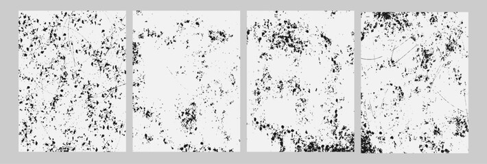 Set of Grunge texture. Distressed Effect. Grunge Background, Distressed shape. grunge frame