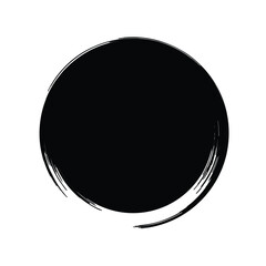 Grunge Circle Shape Filled Abstract rounded shape