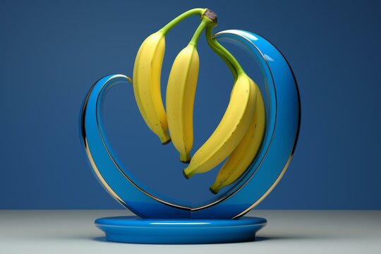 Blue banana stock image. Image of concept, life, banana - 10879869
