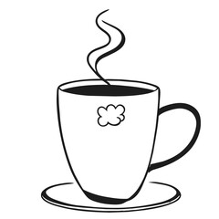 illustration of an cup of coffee