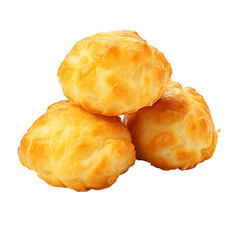 Cheese Puffs, transparent background, isolated image, generative AI

