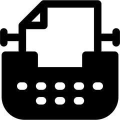 Typewriter Icon