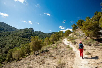 El Valle and Carrascoy regional park near Murcia, Spain