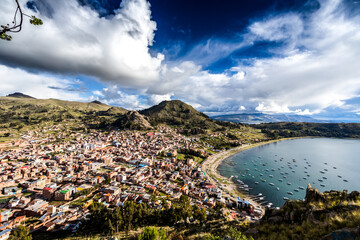 Fototapeta premium Bolivia countryside 