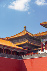 Fototapeta premium The Palace Museum in Beijing, China