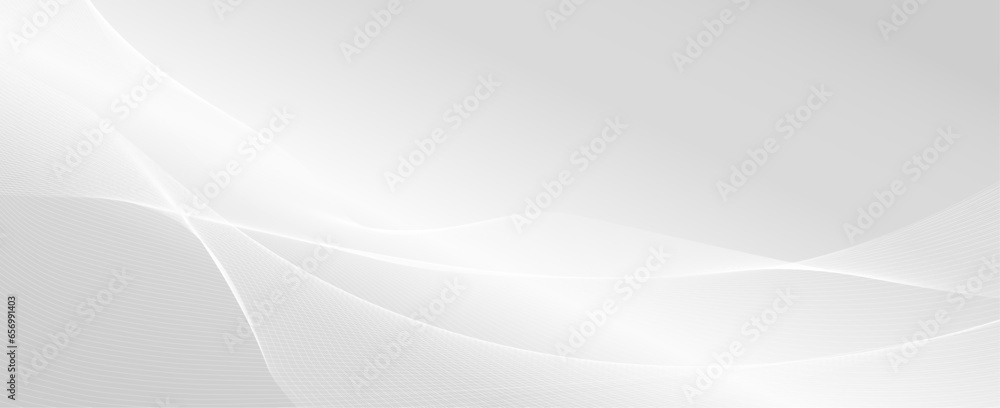 Aufkleber grey abstract background design. modern wavy line pattern (guilloche curves) in monochrome colors. p